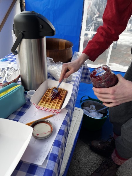 Preparing Waffle